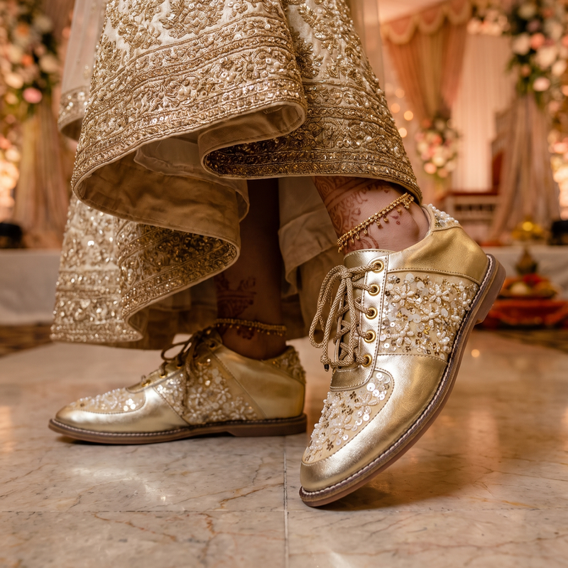 Bridal Flat Heel Sneaker