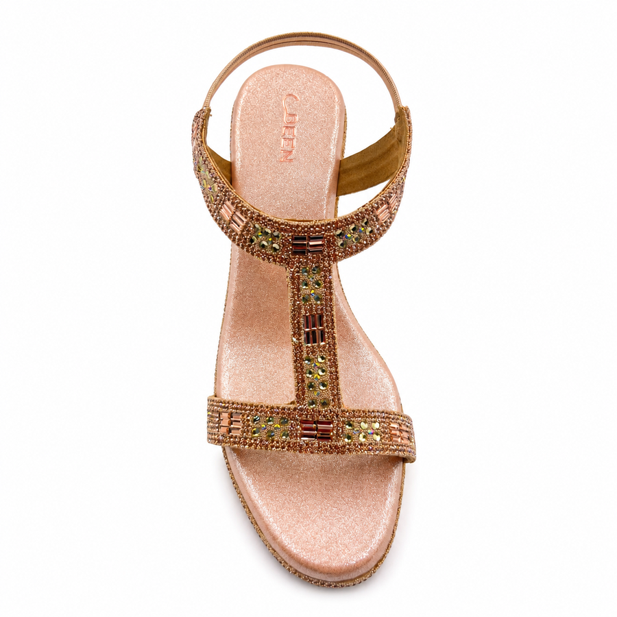 Women's Bridal Block Heel Sandal