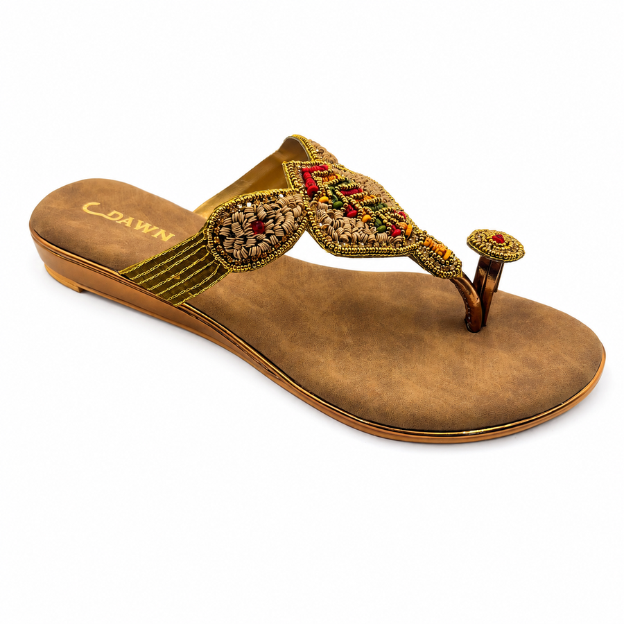 Bridal Flat Heel Slip-On