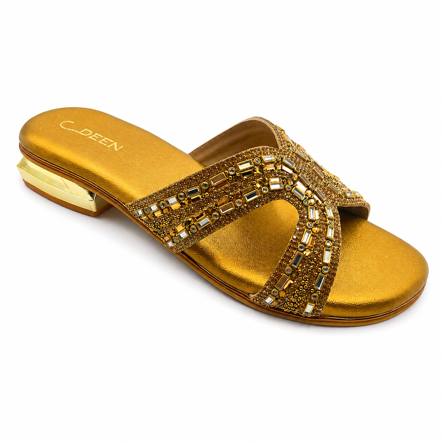 Bridal Flat Heel Slip-On
