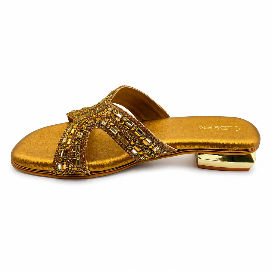 Bridal Flat Heel Slip-On