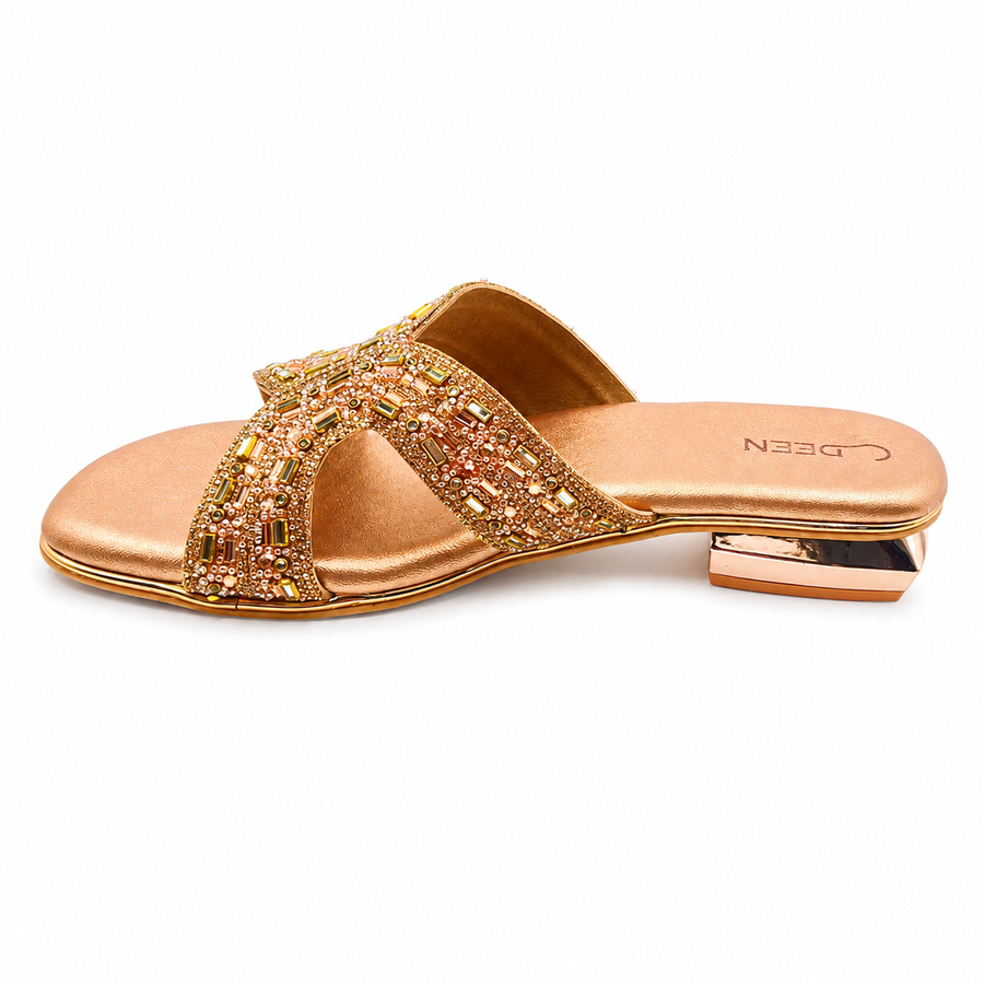 Bridal Flat Heel Slip-On