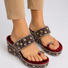 Women Bridal Wedge Sandal