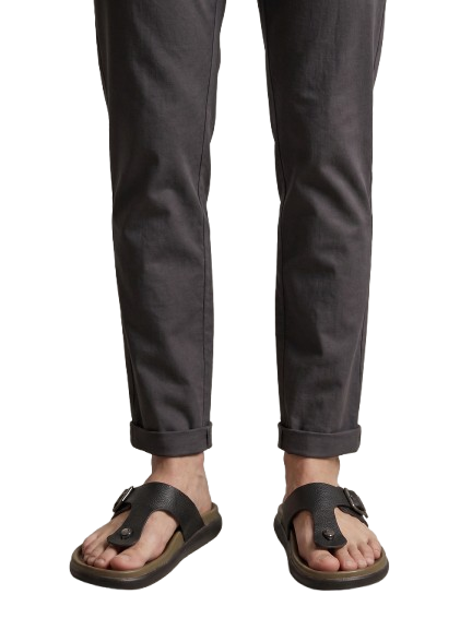 DAWN Urban Black Buckle Sandal
