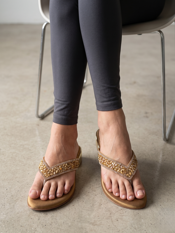 Women Bridal Flat Slipper
