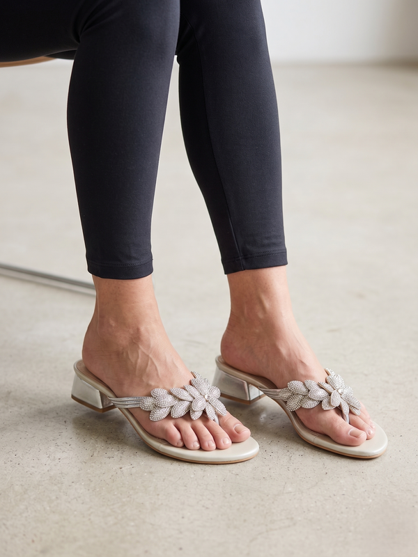 Women Bridal Flat Heel Slipper