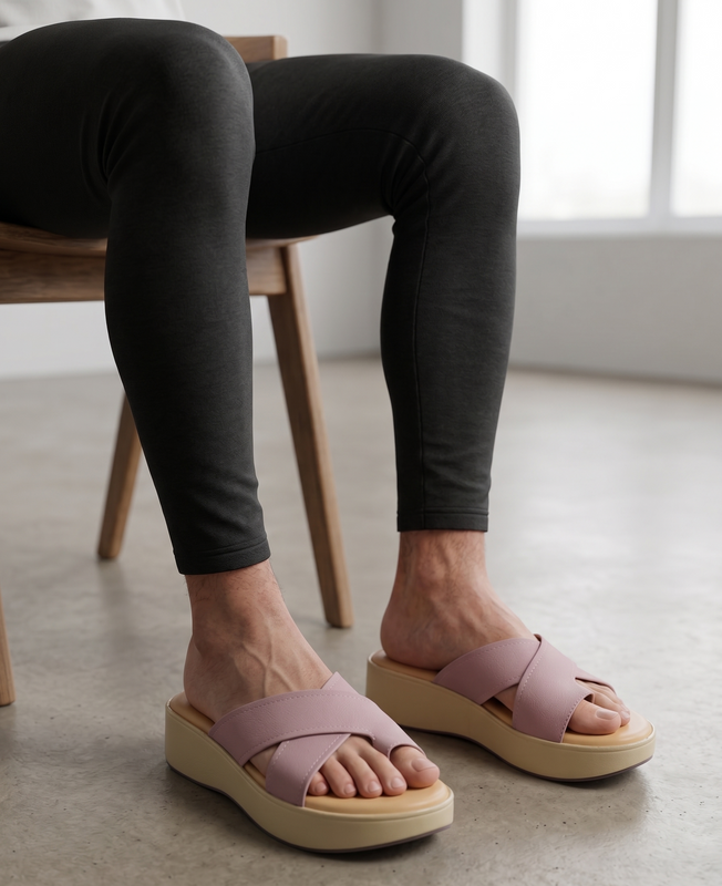 Women Casual Wedge Slipper
