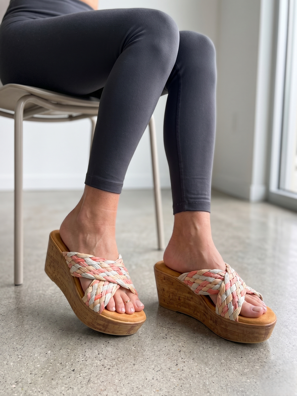 Women Casual Wedge Slipper