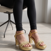 Women Bridal Block Heel Sandal