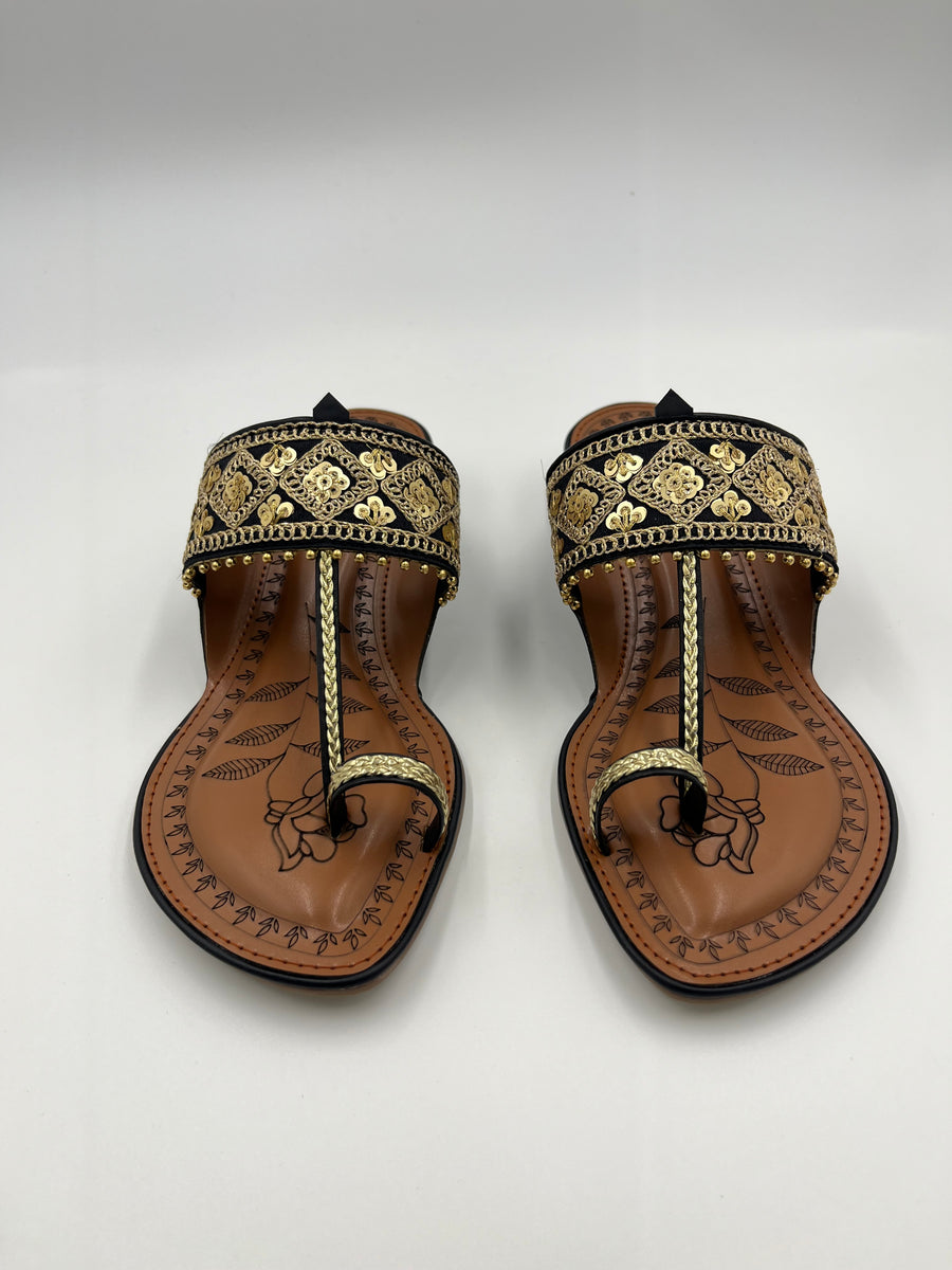 Women Casual Wedge Kolhapuri