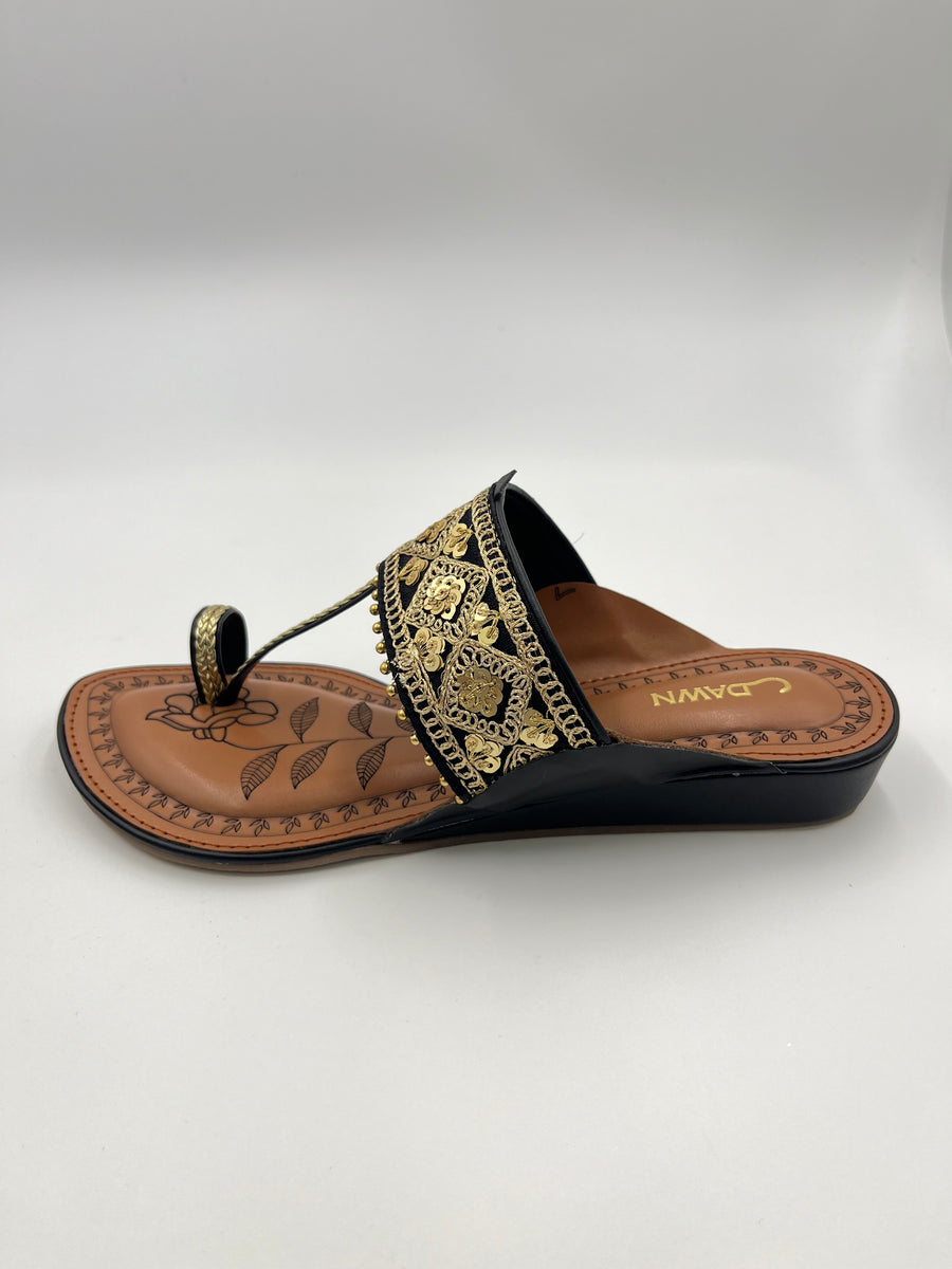 Women Casual Wedge Kolhapuri