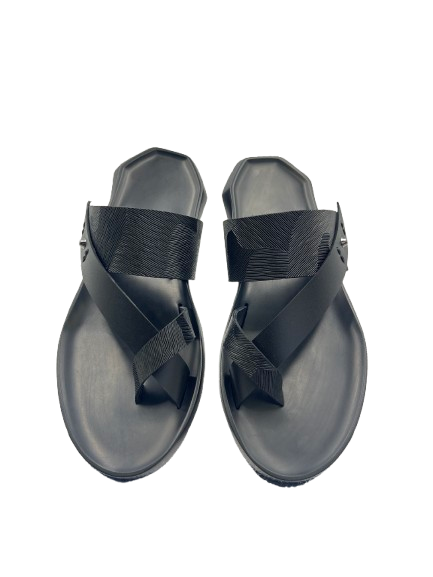 Classic Midnight Black Comfort Flip-Flops