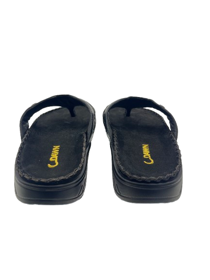 DAWN Premium Black Comfort Sandal