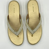 Bridal Wedge Heel Slipper