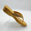 Bridal Wedge Heel Slipper