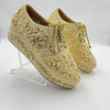Women Bridal Wedge Heel Sneaker