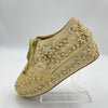 Women Bridal Wedge Heel Sneaker