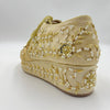 Women Bridal Wedge Heel Sneaker