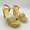 Women Bridal Block Heel Sandal
