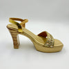 Women Bridal Block Heel Sandal
