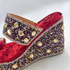 Women Bridal Wedge Sandal