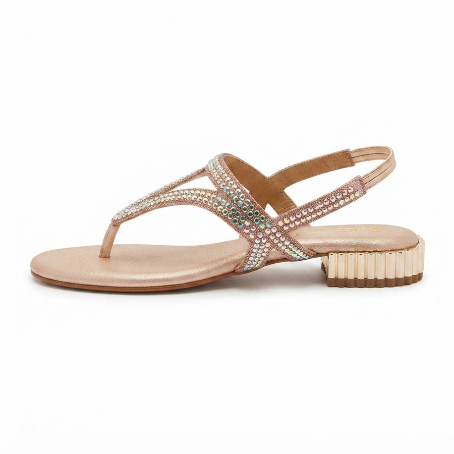 Women's Bridal Flat Heel Sandal
