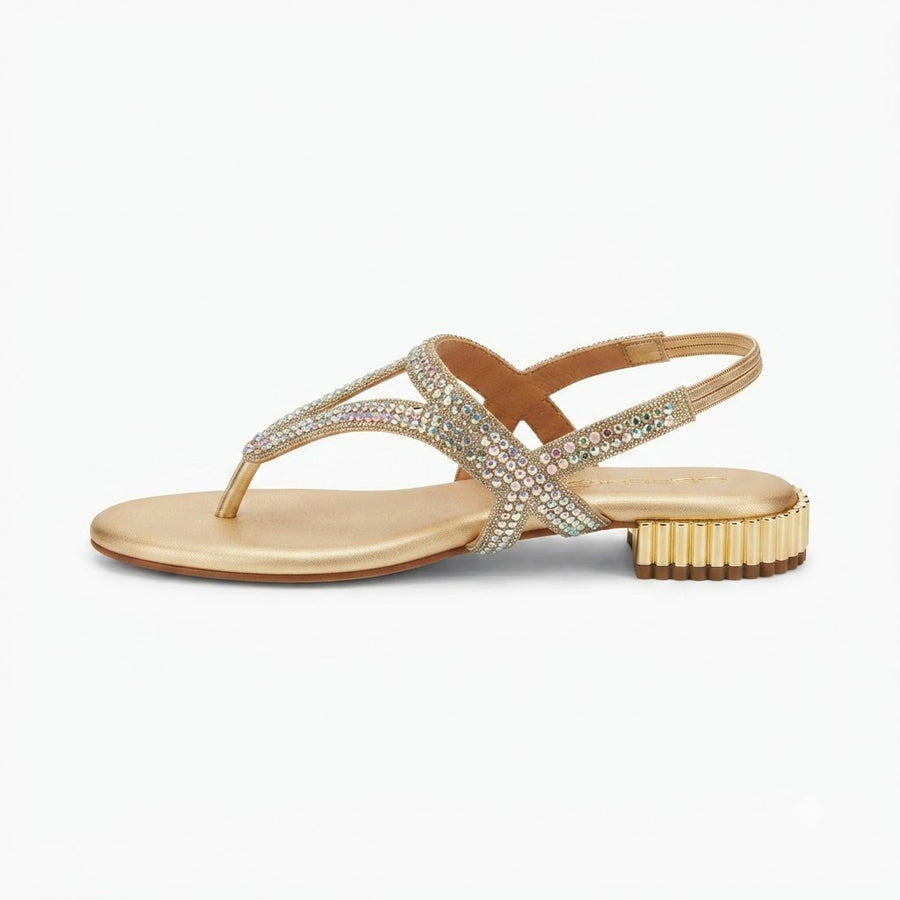 Women's Bridal Flat Heel Sandal