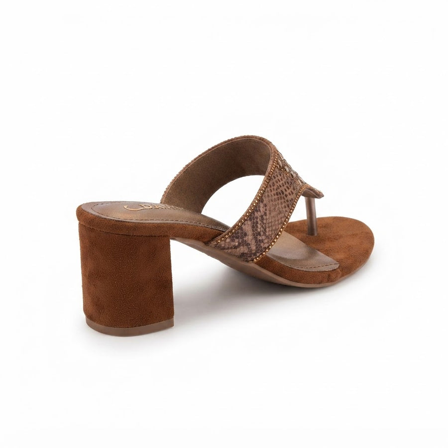 Women's Bridal Block Heel Slip-on