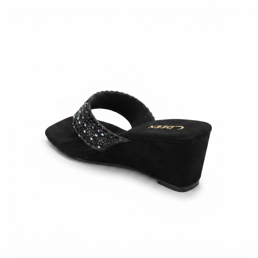 Women's Bridal Wedge Heel Slip on