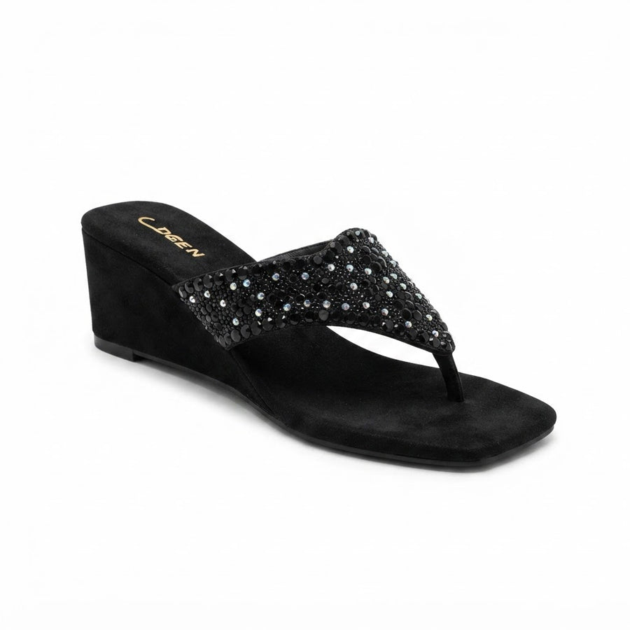 Women's Bridal Wedge Heel Slip on