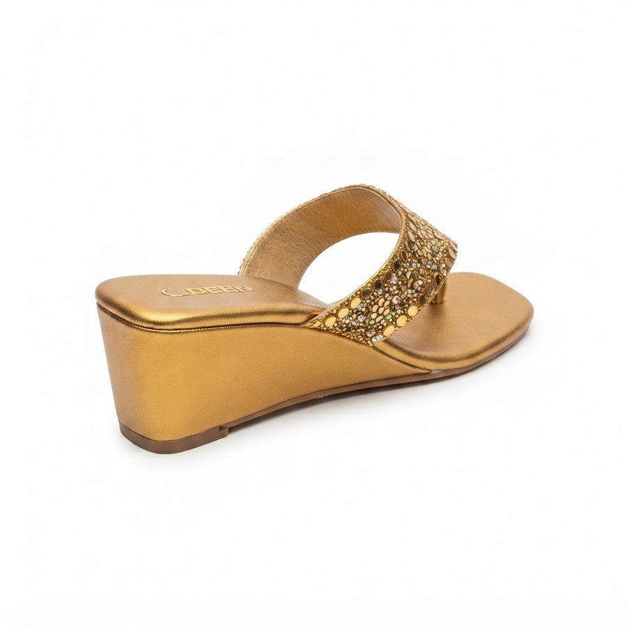 Women's Bridal Wedge Heel Slip on