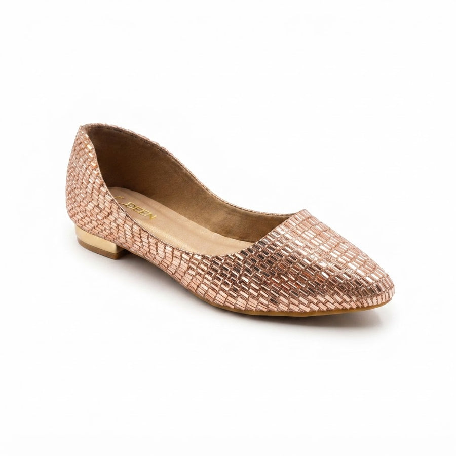 Women's Bridal Flat Heel Shoe