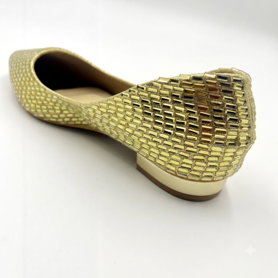 Women's Bridal Flat Heel shoe