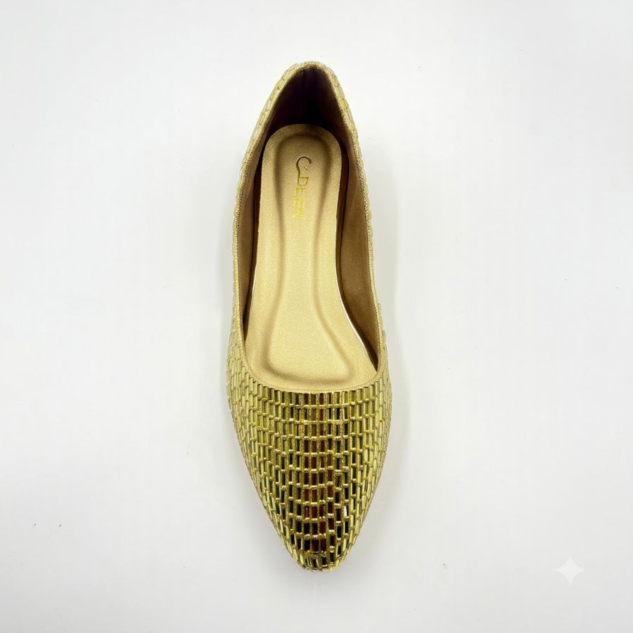 Women's Bridal Flat Heel shoe