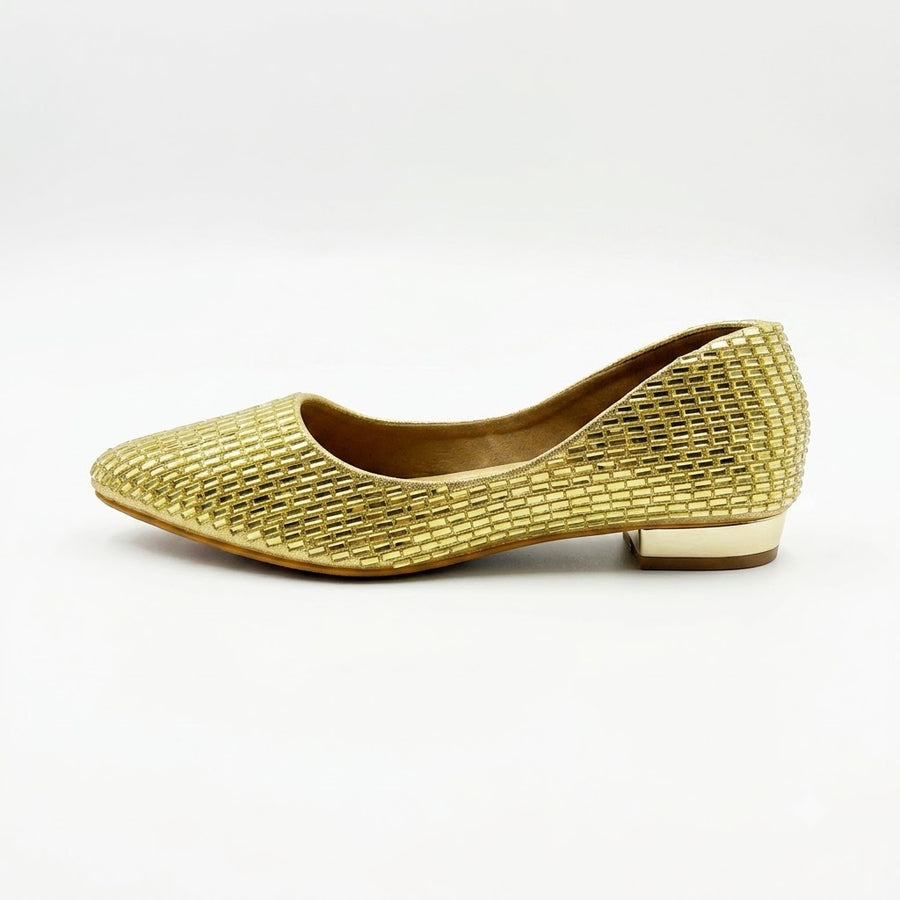 Women's Bridal Flat Heel shoe