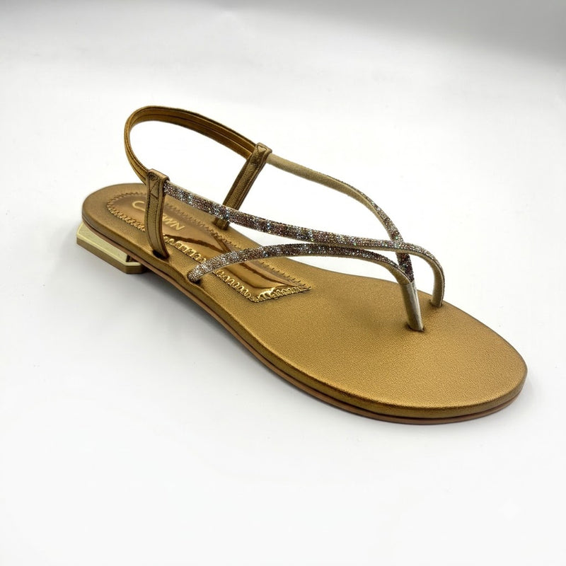 Women's Bridal Flat Heel Sandal