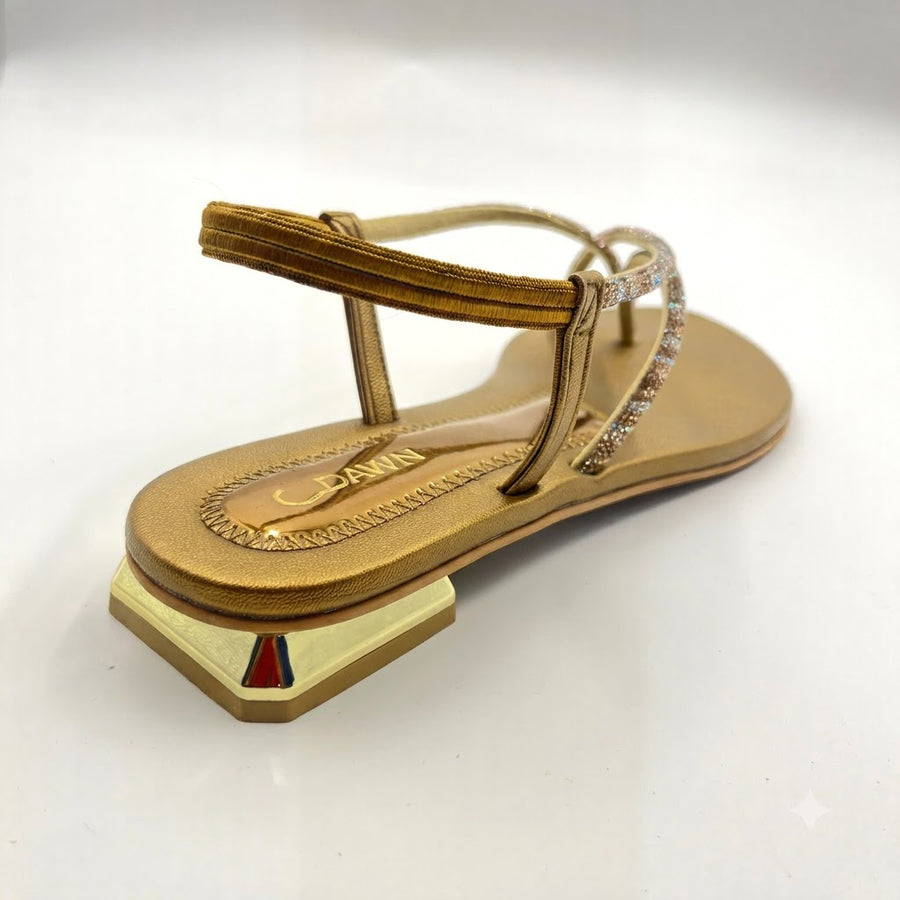 Women's Bridal Flat Heel Sandal