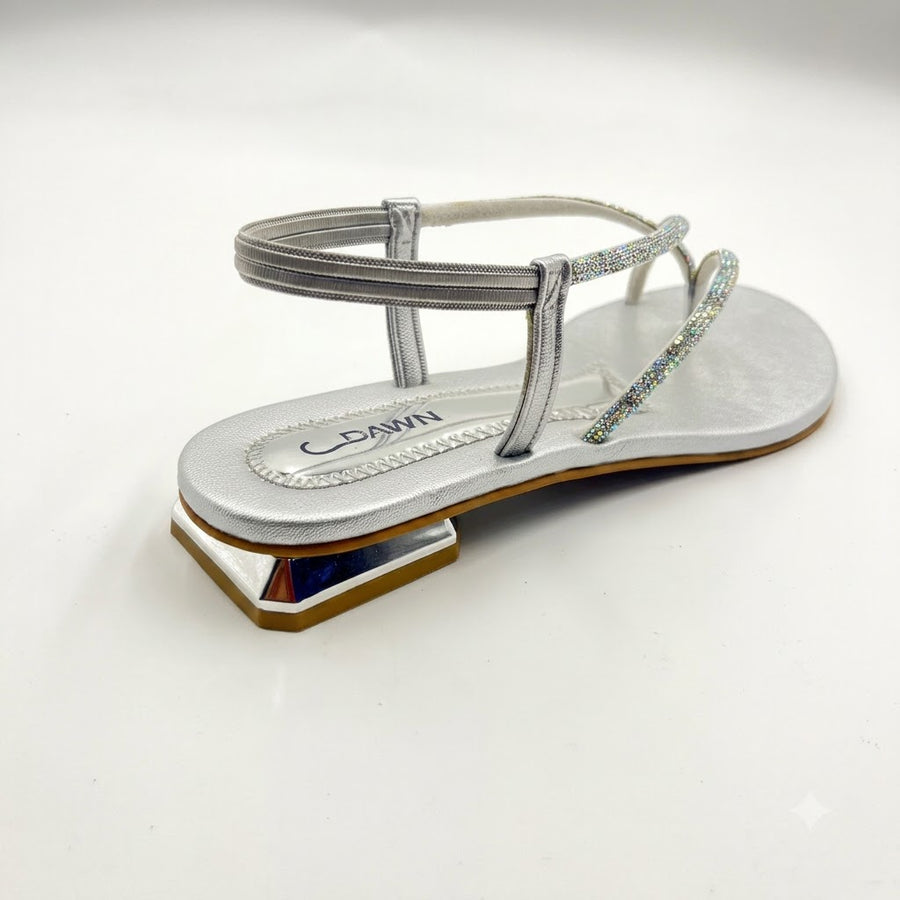 Women's Bridal Flat Heel Sandal