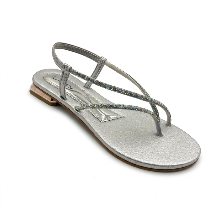 Women's Bridal Flat Heel Sandal