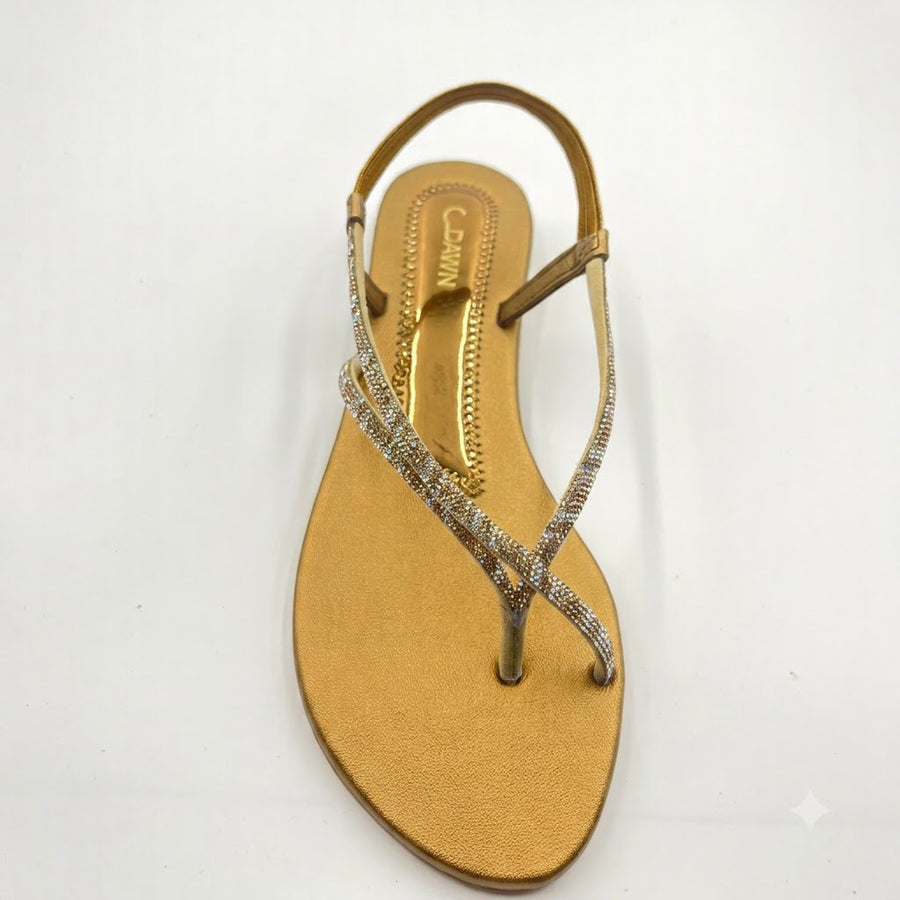 Women's Bridal Flat Heel Sandal