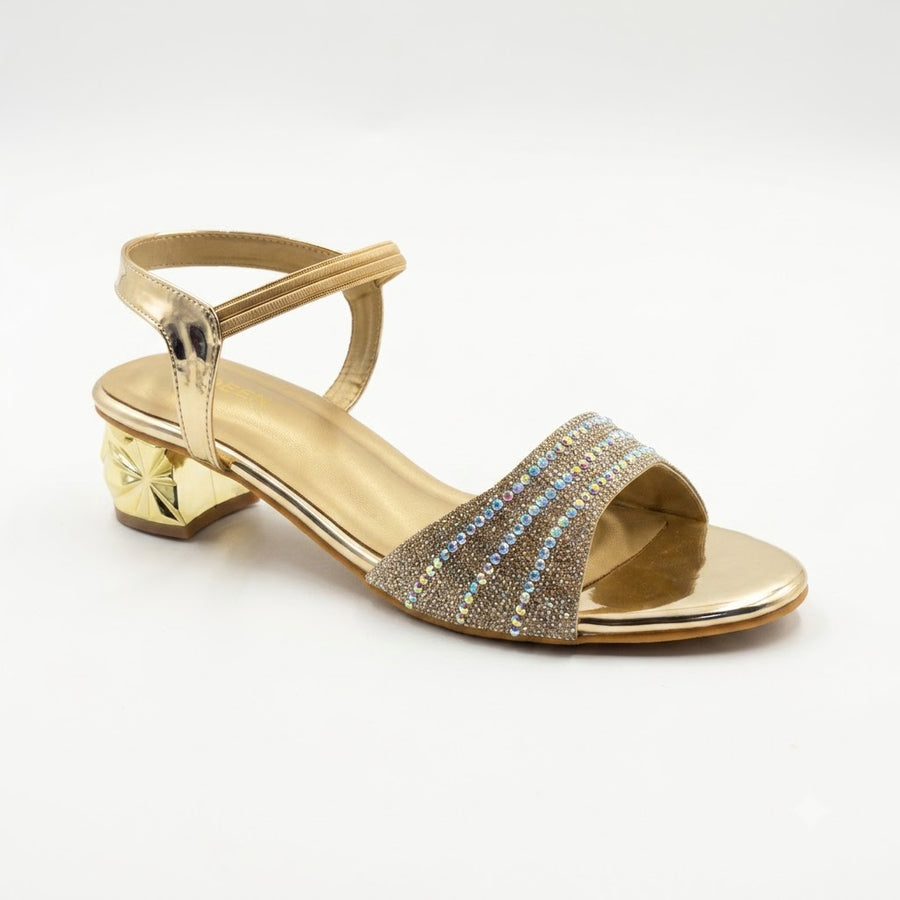 Women's Bridal Block Heel Sandal
