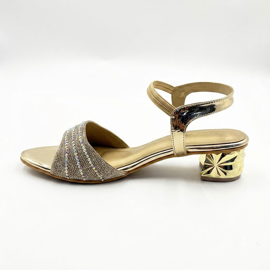 Women's Bridal Block Heel Sandal
