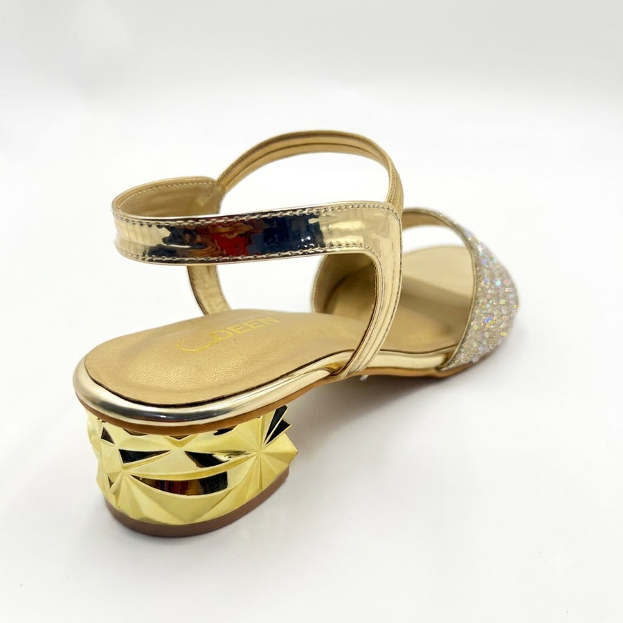 Women's Bridal Block Heel Sandal