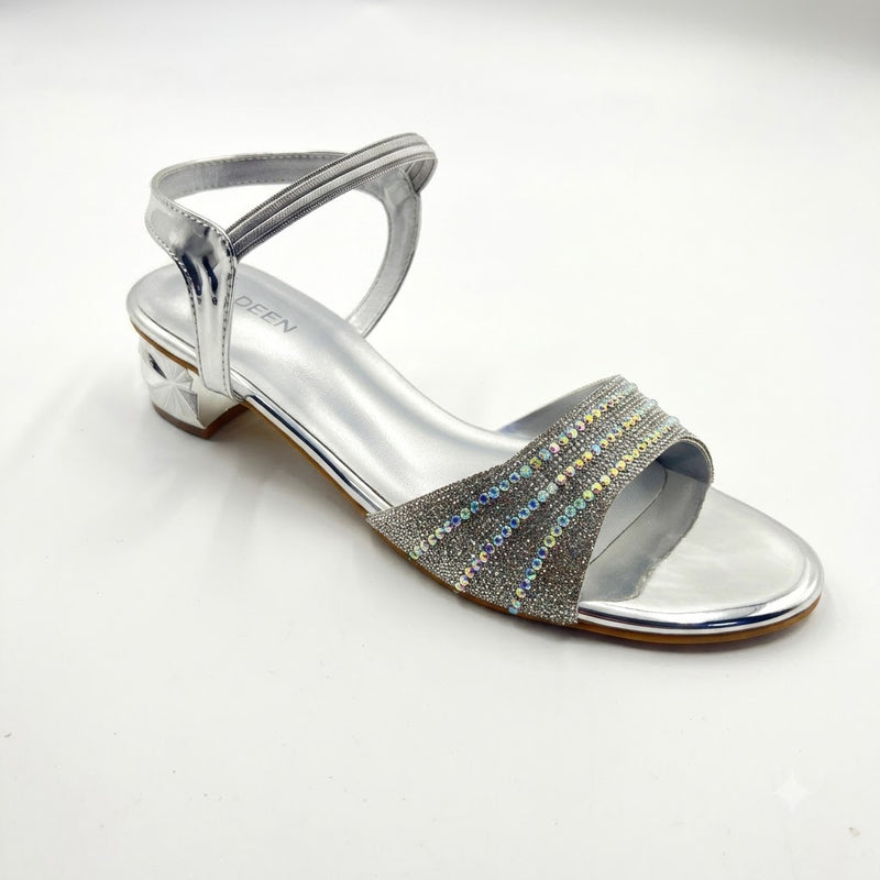 Women's Bridal Block Heel Sandal
