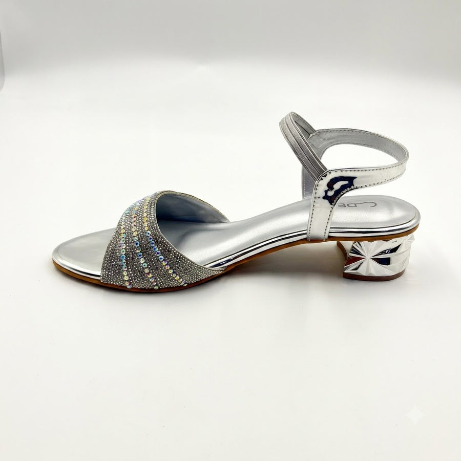 Women's Bridal Block Heel Sandal