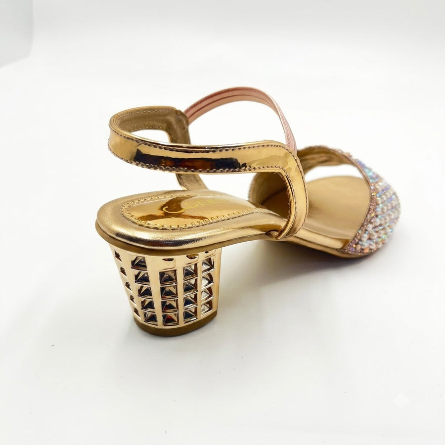 Women's Bridal Block Heel Sandal