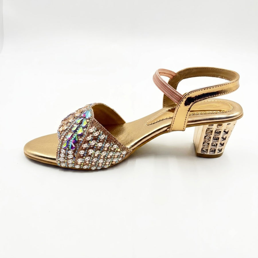 Women's Bridal Block Heel Sandal