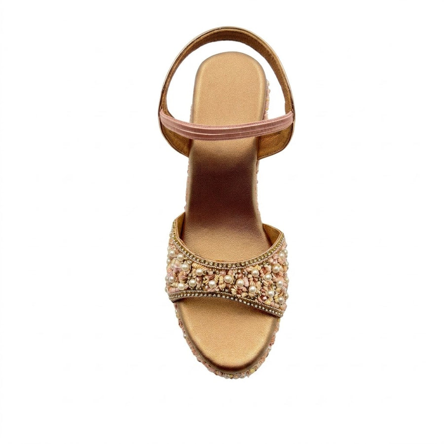 Women's Bridal Block Heel Sandal