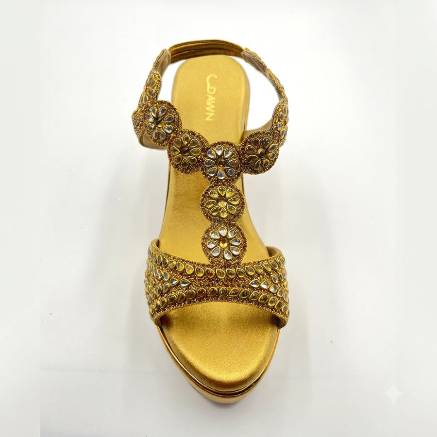 Women's Bridal Wedge Heel Sandal