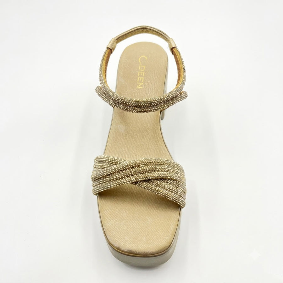 Women's Bridal Block Heel Sandal